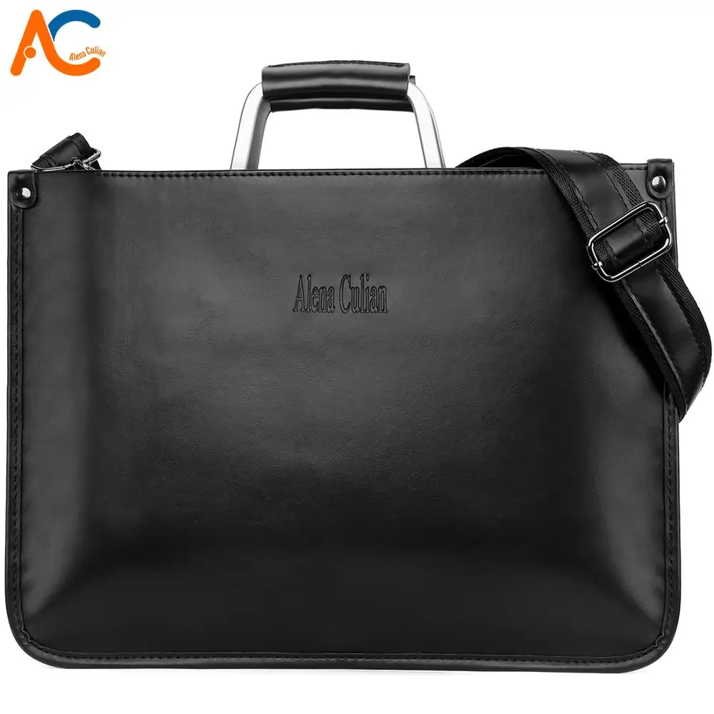 Alena Culian Simple Design Mens Leather Laptop Handbag With Metal Handle Man Business Briefcase Bag Vintage Shoulder Bag For Men
Alena Culian Simple Design Mens Leather Laptop Handbag With Metal Handle Man Business Briefcase Bag Vintage Shoulder Bag For Men