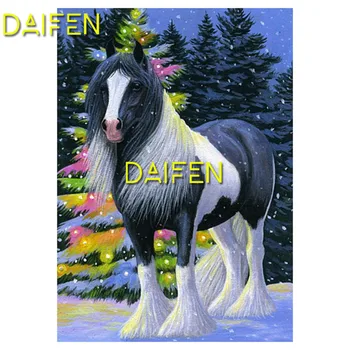 Full Square Diamond mosaic female small horse Christmas tree Full Round Diamond embroidery Cross stitch 5D DIY Diamond painting 
Full Square Diamond mosaic female small horse Christmas tree Full Round Diamond embroidery Cross stitch 5D DIY Diamond painting