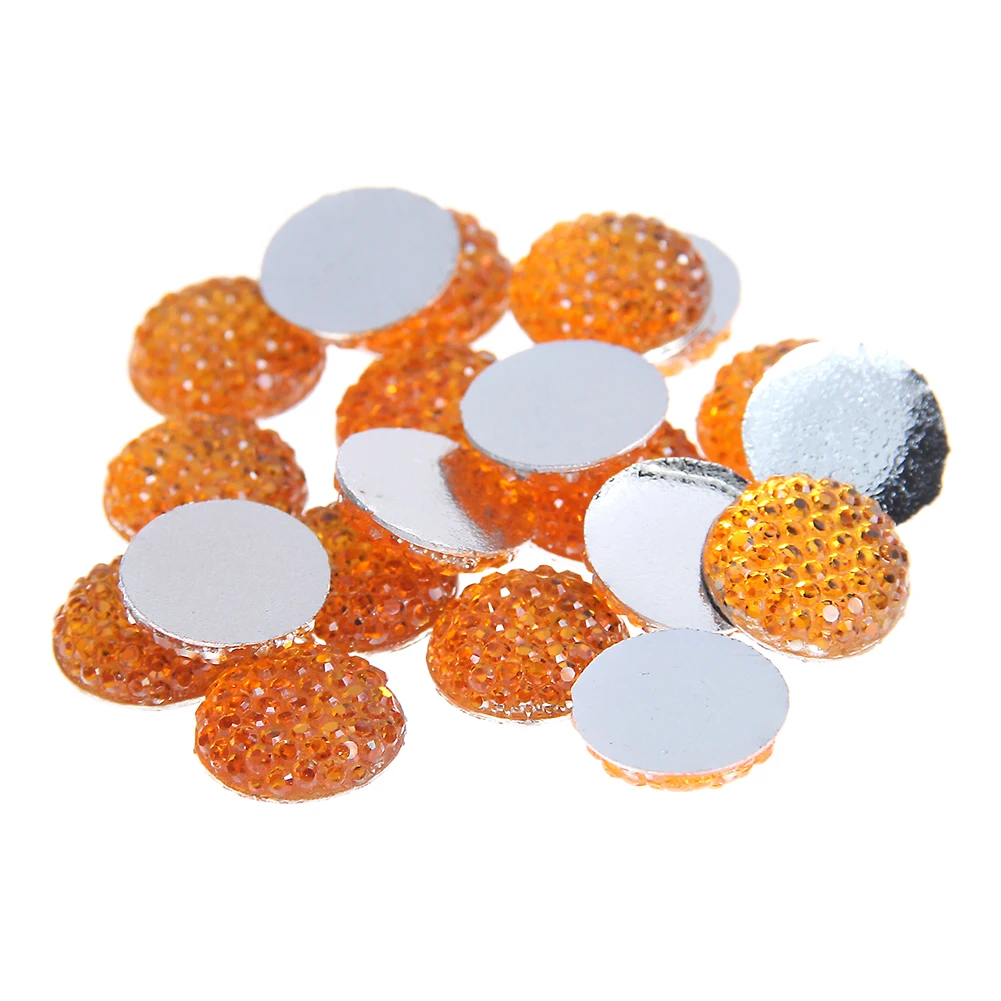 12mm 40pcs Many Colors Round Flatback Non Hotfix Scrapbook Resin Rhinestones Use Glue On DIY Crafts Decorations Fabric Garments
12mm 40pcs Many Colors Round Flatback Non Hotfix Scrapbook Resin Rhinestones Use Glue On DIY Crafts Decorations Fabric Garments