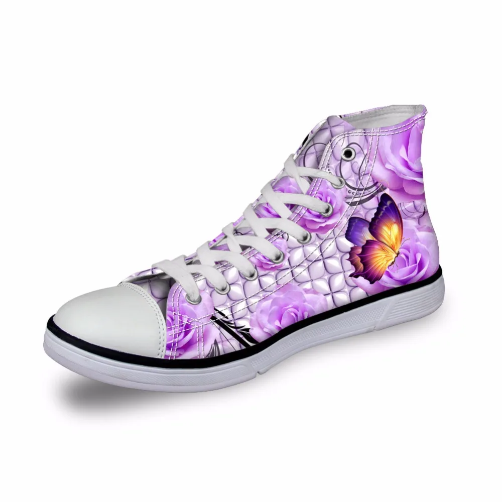Noisydesigns High top canvas women sneakers vintage vulcanized flat shoes ladies light purple flowers 3D print girls footwear
Noisydesigns High top canvas women sneakers vintage vulcanized flat shoes ladies light purple flowers 3D print girls footwear