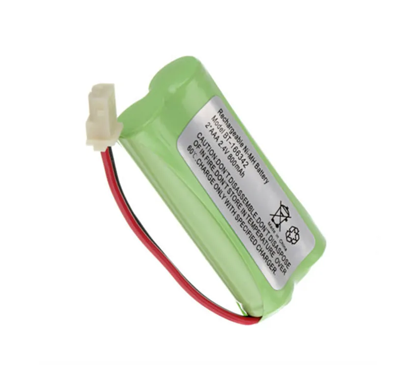 1PCS BT-166342 2.4V 800mAh Ni-MH Rechargeable Battery pack inner cell for cordless phone BT-166342 266342 283342 162342
1PCS BT-166342 2.4V 800mAh Ni-MH Rechargeable Battery pack inner cell for cordless phone BT-166342 266342 283342 162342