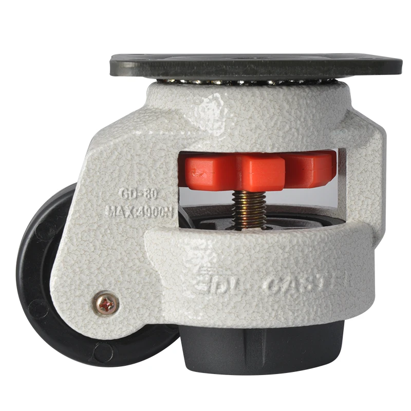 4PCS EDL Foot Levelling Adjusted Nylon Support Industrial Casters Wheels GD-80F 500kg for Machine Equipment Castors Wheels
4PCS EDL Foot Levelling Adjusted Nylon Support Industrial Casters Wheels GD-80F 500kg for Machine Equipment Castors Wheels