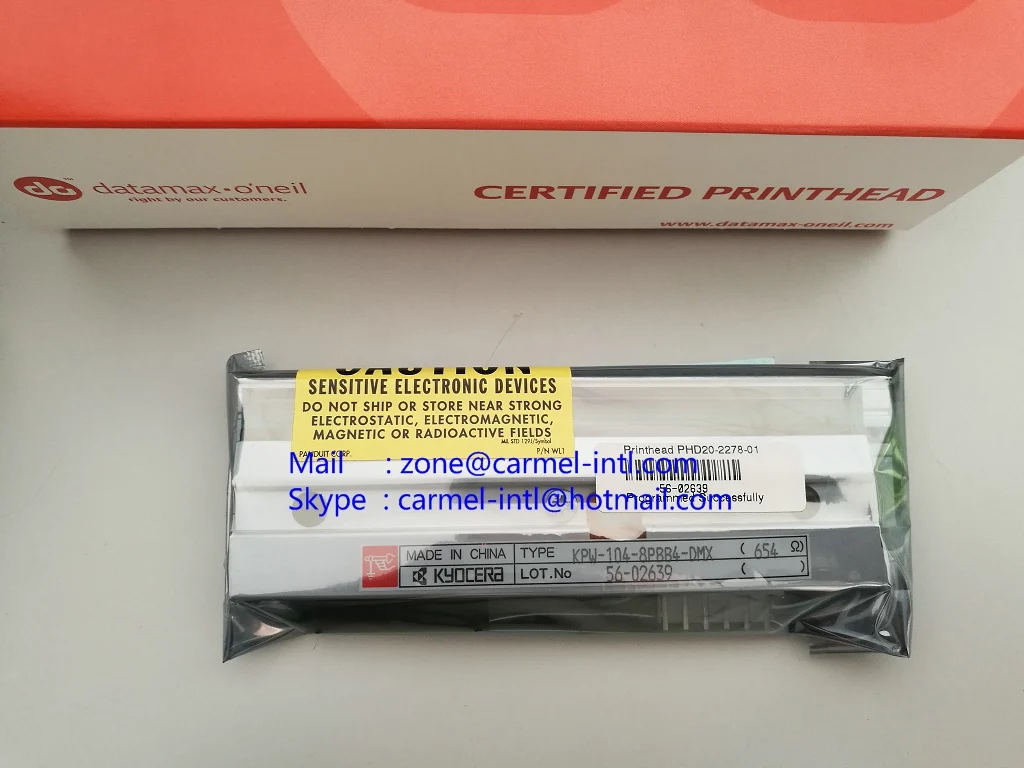 

PHD20-2278-01 Thermal PrintHead for Data ma-O-Neil I-4212e I-4212 I4212 Mark II Barcode Printers 203 DPI New Compatible