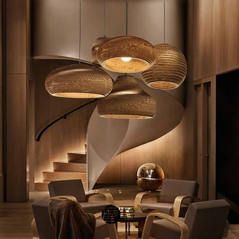 Southeast Asia Retro Paper Honeycomb LED Pendant Lamp Nordic Dining Room Home Indoor Bar Pendant Lights Decor Lighting Luminaire
Southeast Asia Retro Paper Honeycomb LED Pendant Lamp Nordic Dining Room Home Indoor Bar Pendant Lights Decor Lighting Luminaire