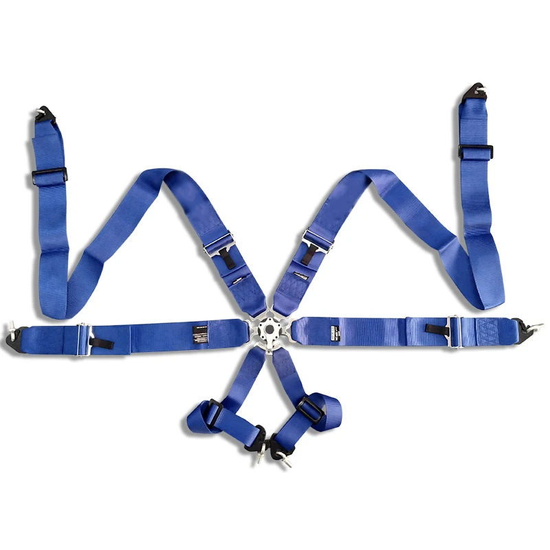 2sets/lot Sports Racing Harness Seat Belt 6 Point 3"Quick Release Nylon Car Safety Seat Belt FIA 2022 (red blue black grey)
2sets/lot Sports Racing Harness Seat Belt 6 Point 3"Quick Release Nylon Car Safety Seat Belt FIA 2022 (red blue black grey)