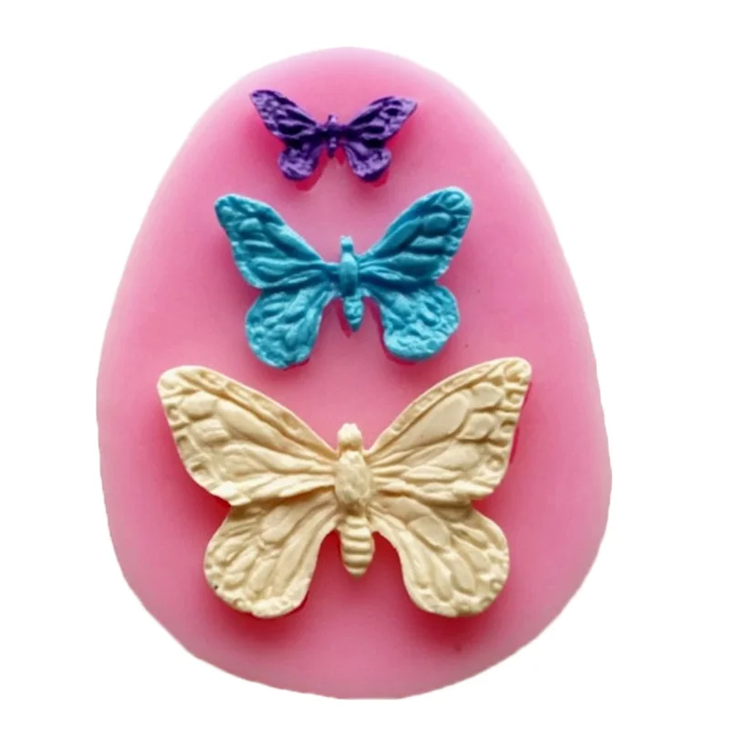 HOHGIULIA Butterfly Dessert Mold Fondant Silicone Chocolate Candy Pastry Tool Bakeware Mould Stencil Tray Gift Mold Tool A059
HOHGIULIA Butterfly Dessert Mold Fondant Silicone Chocolate Candy Pastry Tool Bakeware Mould Stencil Tray Gift Mold Tool A059