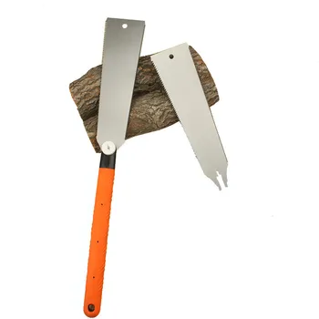 Pull Hand Saw with Double Edge Toothed Spare Blade Multifunction for Hardwood Woodworking Tools
Pull Hand Saw with Double Edge Toothed Spare Blade Multifunction for Hardwood Woodworking Tools