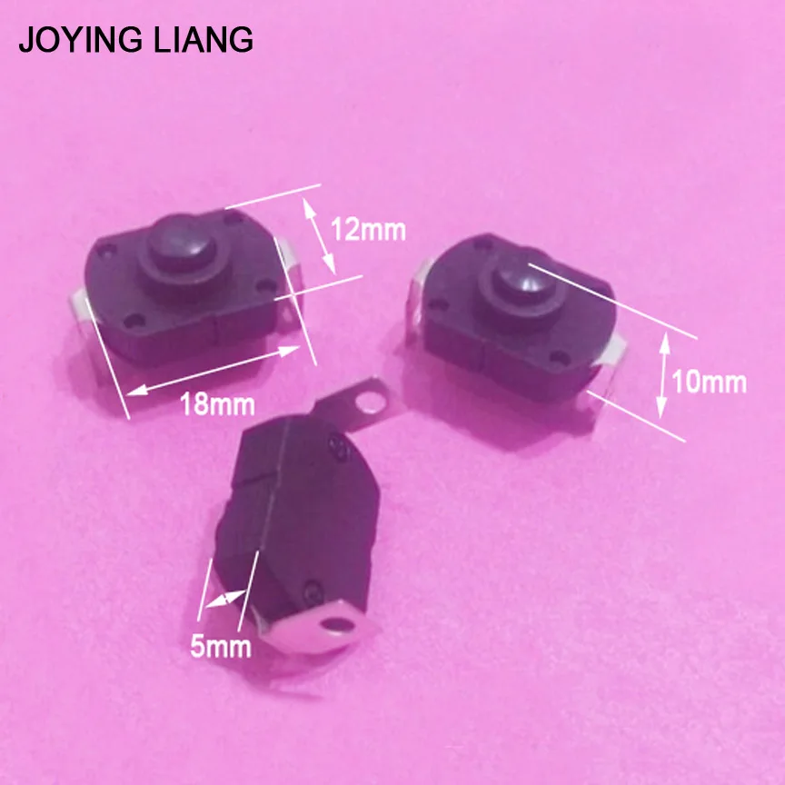 JOYING LIANG 3pcs/lot Flashlight Switch Electric Torch Switch 18MM*12MM Tail Part Switches
JOYING LIANG 3pcs/lot Flashlight Switch Electric Torch Switch 18MM*12MM Tail Part Switches