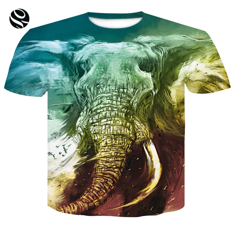 New Arrivals Spring summer T-shirt Men/Women 3d T shirt Print Elephant Brand Tees Cool Fashion Tops Animal T-shirt Plus Size
New Arrivals Spring summer T-shirt Men/Women 3d T shirt Print Elephant Brand Tees Cool Fashion Tops Animal T-shirt Plus Size
