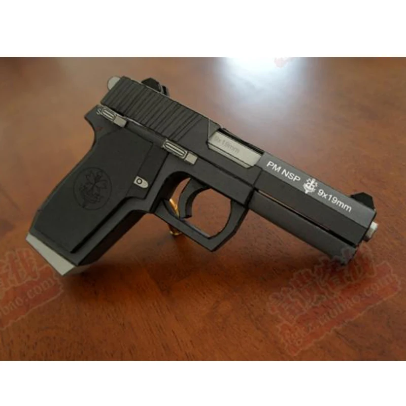 NSP Pistol Fine Structure DIY Paper Model Gun Toy Casual Puzzle Decoration Assemble Hand Work 3D Puzzle Game Kids Toy
NSP Pistol Fine Structure DIY Paper Model Gun Toy Casual Puzzle Decoration Assemble Hand Work 3D Puzzle Game Kids Toy