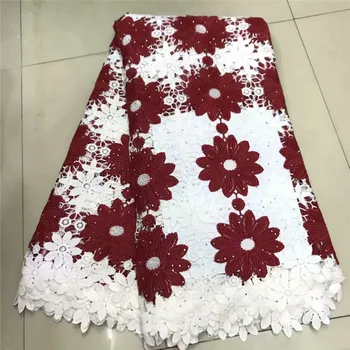 Nigerian Lace Latest African Lace 2018 Bridal Lace Fabric Red color African High Quality Rhinestones Lace Fabric 5Yards/ df83-91
Nigerian Lace Latest African Lace 2018 Bridal Lace Fabric Red color African High Quality Rhinestones Lace Fabric 5Yards/ df83-91