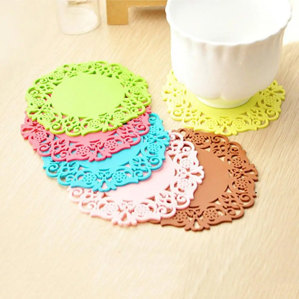 Antiskid Insulation Cup Mat Kitchen Placemat Silicone Dining Table Mats Disc Pads Bowl Pad Coasters Waterproof Table Decor Pads
Antiskid Insulation Cup Mat Kitchen Placemat Silicone Dining Table Mats Disc Pads Bowl Pad Coasters Waterproof Table Decor Pads