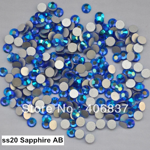 Free Shipping! 1440pcs/Lot, ss20 (4.8-5.0mm) Sapphire AB Flat Back Non Hotfix Glue On Nail Art Rhinestones
Free Shipping! 1440pcs/Lot, ss20 (4.8-5.0mm) Sapphire AB Flat Back Non Hotfix Glue On Nail Art Rhinestones