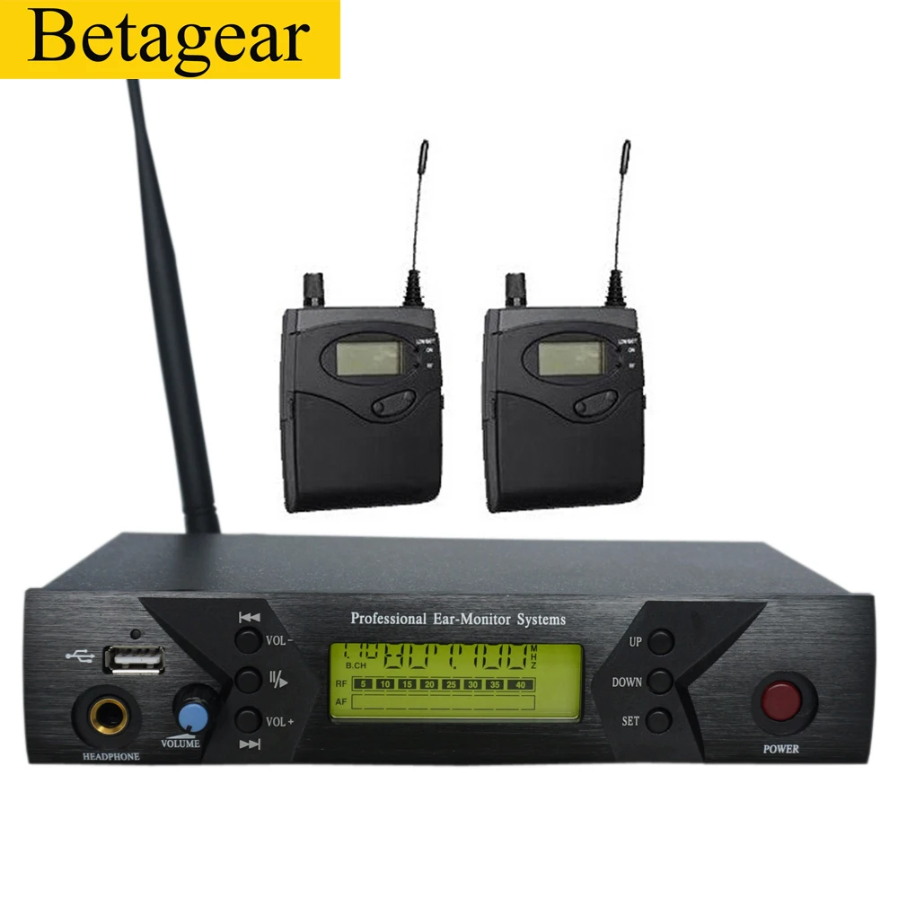Betagear BK-510 wireless in ear monitor system monitoring stage ear monitors personal in-ear monitor wireless system for stage
Betagear BK-510 wireless in ear monitor system monitoring stage ear monitors personal in-ear monitor wireless system for stage
