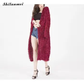 2019 Autumn Women Long Sleeve Cardigan Sweater Long Cardigan Female Winter Knitted Wine Red Streetwear Cardigans For Women
2019 Autumn Women Long Sleeve Cardigan Sweater Long Cardigan Female Winter Knitted Wine Red Streetwear Cardigans For Women