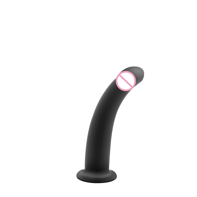 Soft Silicone Dildo Anal Plug Waterproof Simulation Penis Butt Plug Smooth Surface Masturbator No Vibrator Sex Toy For Men Women