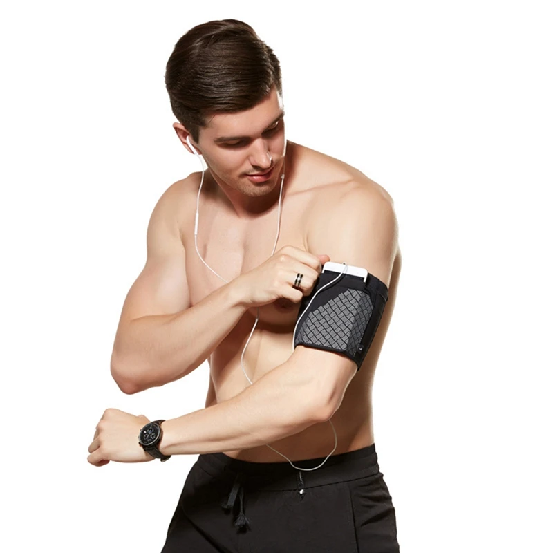 2019 Running Bags Phone Arm Bag Women Men Mobile Armband Outdoor Sports Pouch Elastic Wrist Arms Belts | Спорт и развлечения