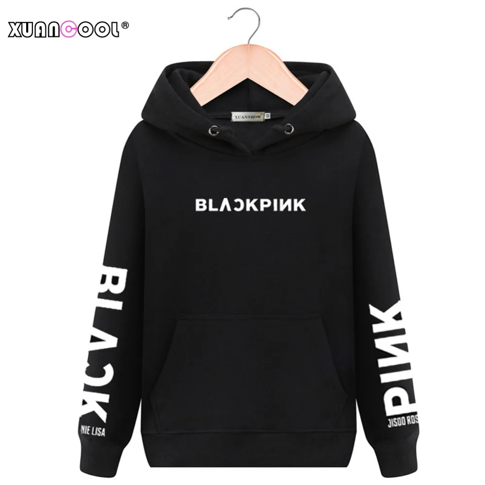 XUANCOOL Kpop Blackpink Korean Hoodies Fleece Long Sleeve Women Hooded Jacket Pullovers Clothes Moleton Feminina S-XXL
XUANCOOL Kpop Blackpink Korean Hoodies Fleece Long Sleeve Women Hooded Jacket Pullovers Clothes Moleton Feminina S-XXL