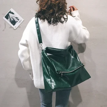 Fashion European And American New Women's Bag High Quality PU Leather Shoulder Bag Ladies Vintage Large Capacity Messenger Bag
Fashion European And American New Women's Bag High Quality PU Leather Shoulder Bag Ladies Vintage Large Capacity Messenger Bag