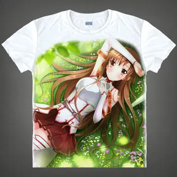 Alfheim Online ALO T-Shirt Shino Asada Shirt breathable girls' shirt Anime Designer T-Shirts anime cartoon Girls' Cute T-shirt a
Alfheim Online ALO T-Shirt Shino Asada Shirt breathable girls' shirt Anime Designer T-Shirts anime cartoon Girls' Cute T-shirt a