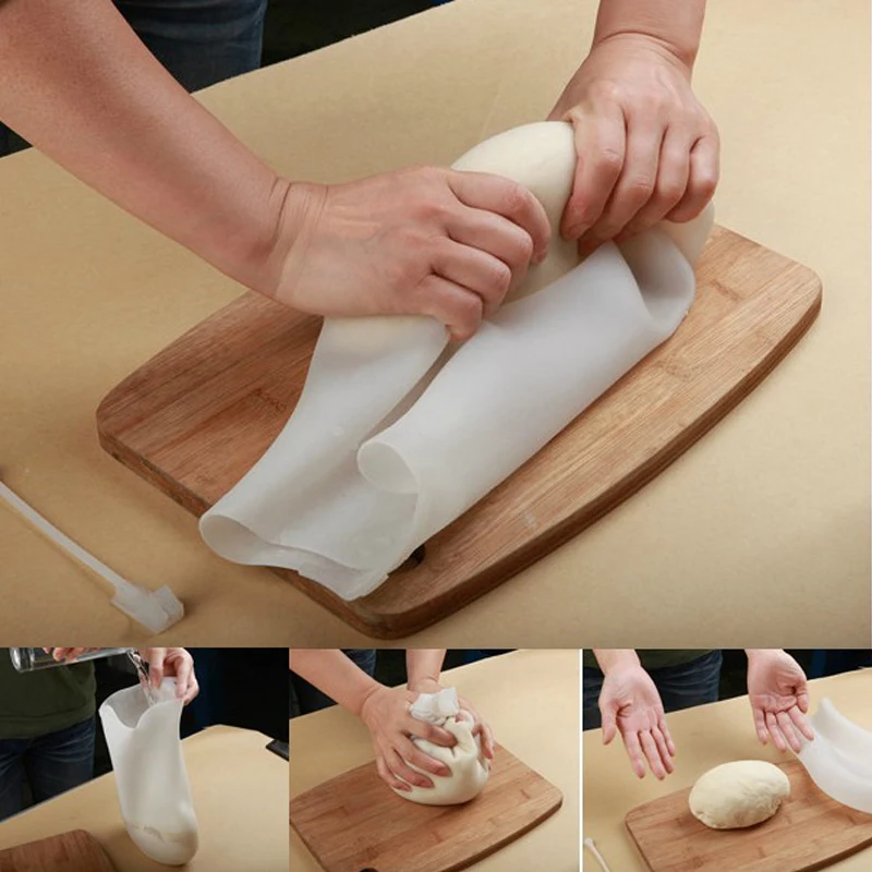 Portable Kitchen DIY Cooking Pastry Tools Soft Porcelain Silicone Preservation Kneading Dough Flour-mixing Kitchen Bag #69939
Portable Kitchen DIY Cooking Pastry Tools Soft Porcelain Silicone Preservation Kneading Dough Flour-mixing Kitchen Bag #69939