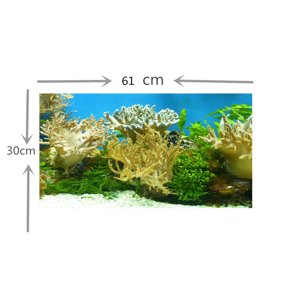 61cm Length self-adhesive Aquarium Background Stickers Fish Tank Accessories Decoration WATERPROOF Wallpaper Drop MA15
61cm Length self-adhesive Aquarium Background Stickers Fish Tank Accessories Decoration WATERPROOF Wallpaper Drop MA15