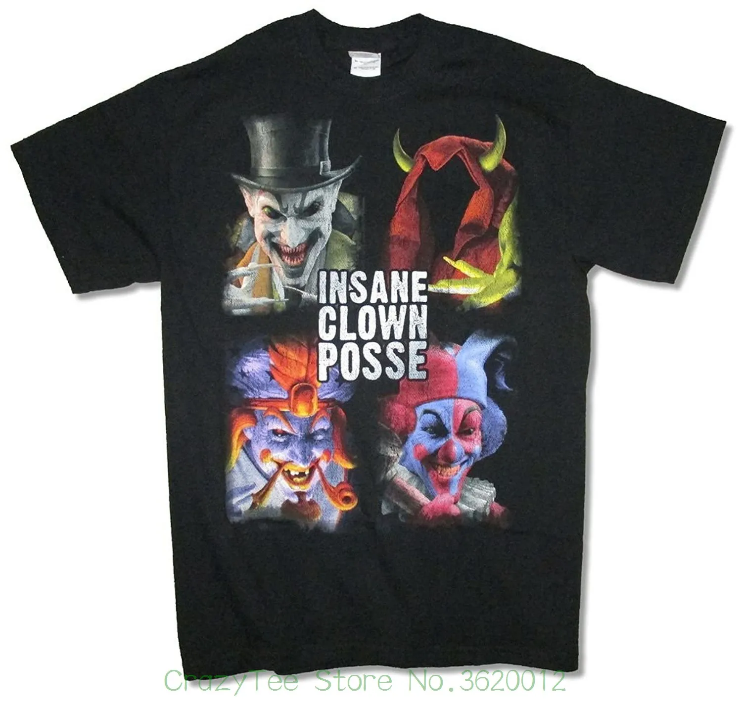 Short Sleeves Cotton Fashion Free Shipping Insane Clown Posse Blocks Portraits Juggalo Black T Shirt Icp
Short Sleeves Cotton Fashion Free Shipping Insane Clown Posse Blocks Portraits Juggalo Black T Shirt Icp