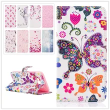 Fashion 3D Relief Pattern Leather Case For Samsung Galaxy J5 2016 J510 J510F J510H Flip Stand Wallet Cover Card Slot Phone Bag