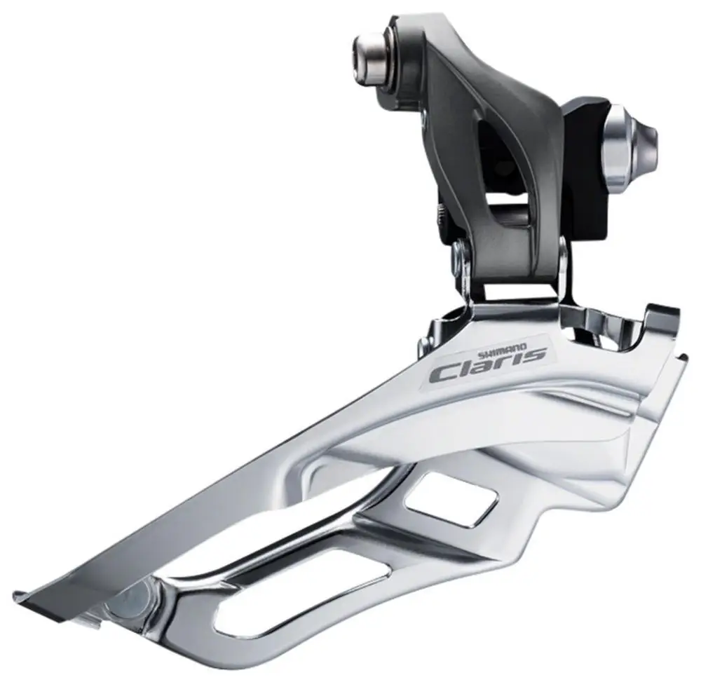 Оригинальный Shimano Claris FD-R2000 шоссейный велосипед 2x8 скоростной передний