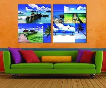 2 Panel Free shipping Wall Art Abstract Seascape Beach Oil Painting On Canvas For Wall Decor Pictures for Bedrooms Unframed
2 Panel Free shipping Wall Art Abstract Seascape Beach Oil Painting On Canvas For Wall Decor Pictures for Bedrooms Unframed