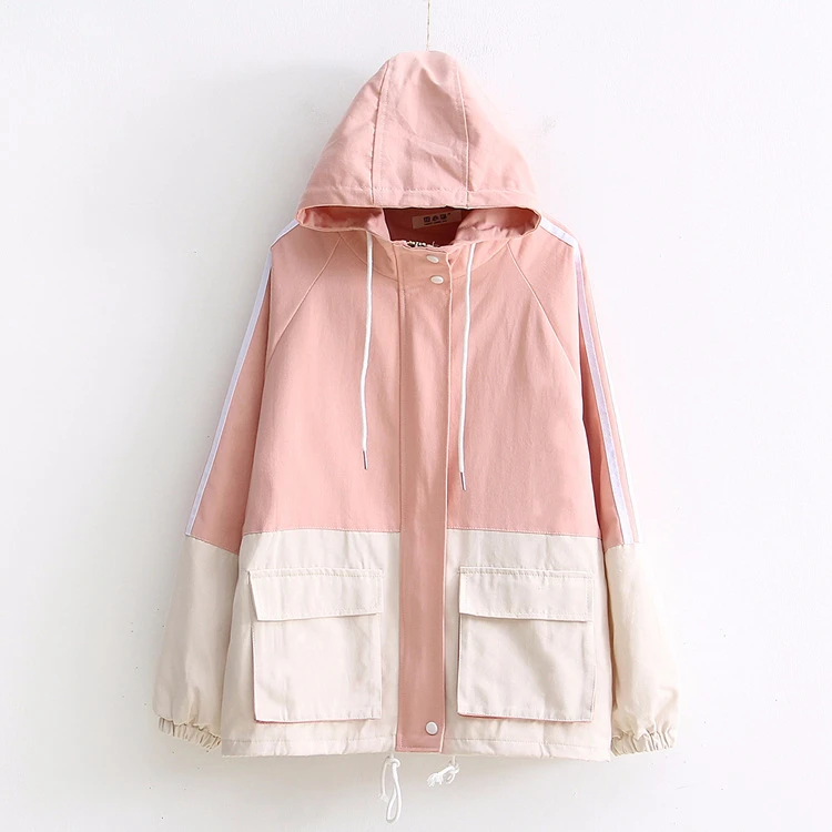 2019 new arrival autumn jacket women harajuku hooded jackets loose bf all match outerwear fashion chaqueta mujer
2019 new arrival autumn jacket women harajuku hooded jackets loose bf all match outerwear fashion chaqueta mujer