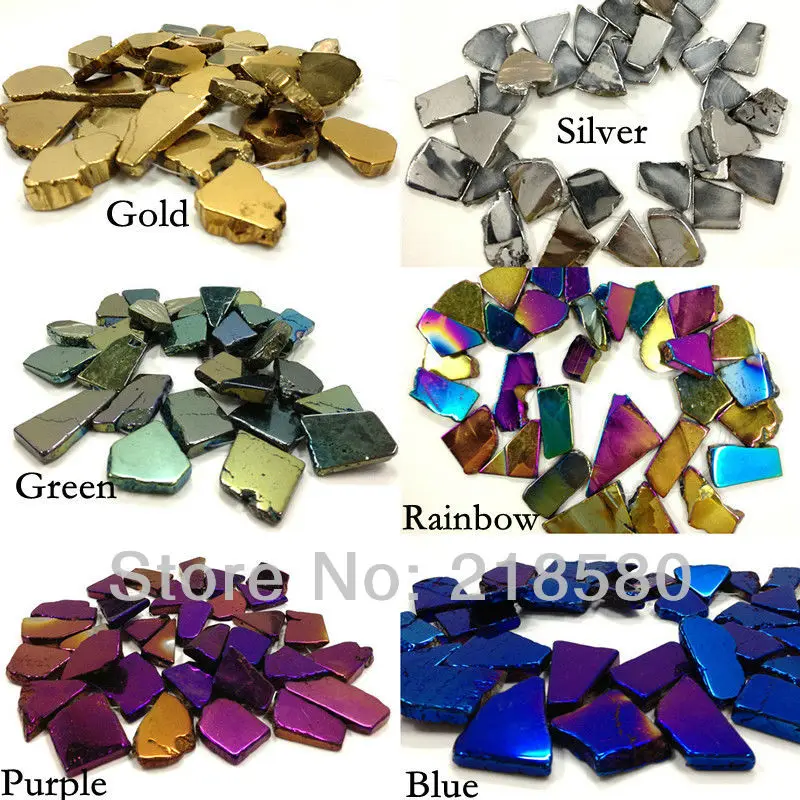 H-TB33 6strands/lot 16 Inch Strand Mix Color Titanium Quartz Crystal Freeform Shape Flat Slab Stone Pendant Beads
H-TB33 6strands/lot 16 Inch Strand Mix Color Titanium Quartz Crystal Freeform Shape Flat Slab Stone Pendant Beads