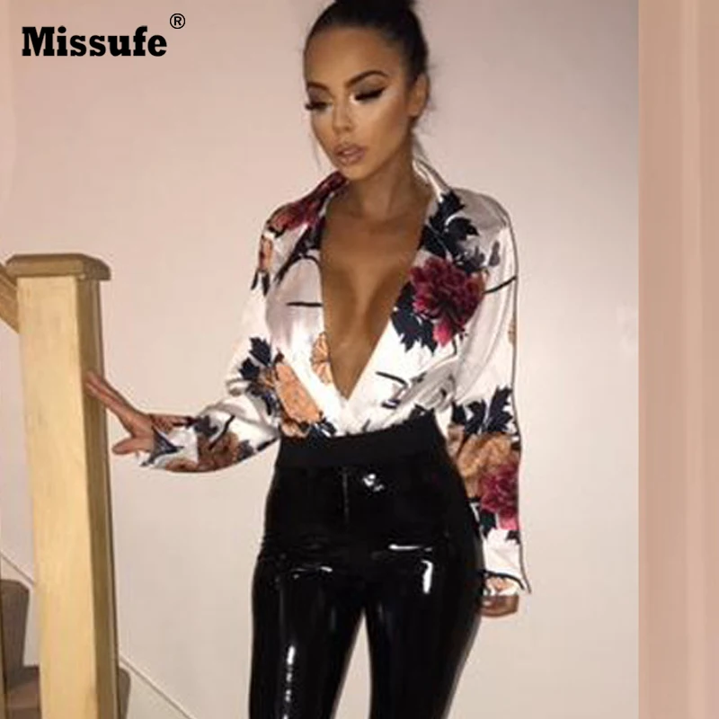 Женский Короткий комбинезон Missufe 7 видов цветов с вырезами цветочным принтом на