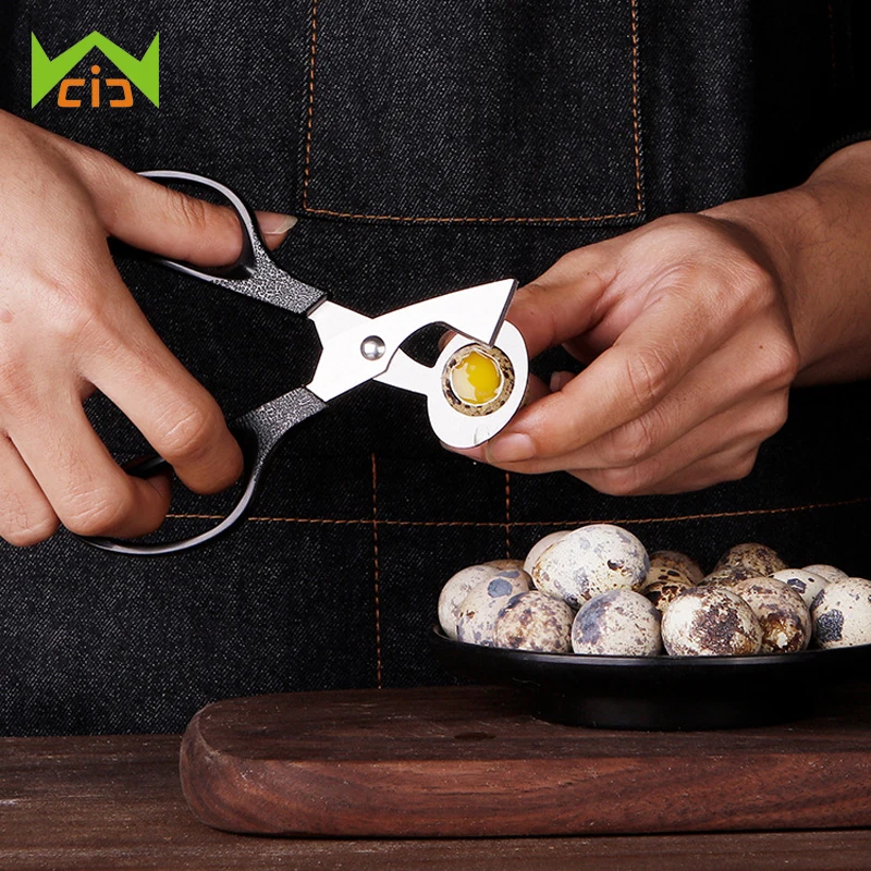 WCIC Quail Egg Shells Scissors Cracker Opener Cigar Cutter Opener Stainless Steel Blade Slicers Kitchen Tool Clipper Scissors
WCIC Quail Egg Shells Scissors Cracker Opener Cigar Cutter Opener Stainless Steel Blade Slicers Kitchen Tool Clipper Scissors
