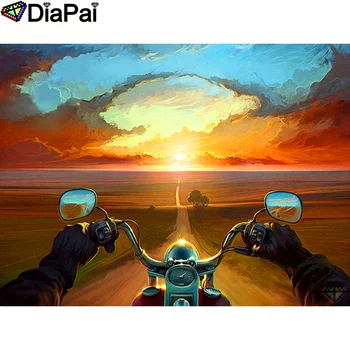 DIAPAI 100% Full Square/Round Drill 5D DIY Diamond Painting "Motorcycle sunset" Diamond Embroidery Cross Stitch 3D Decor A19912
DIAPAI 100% Full Square/Round Drill 5D DIY Diamond Painting "Motorcycle sunset" Diamond Embroidery Cross Stitch 3D Decor A19912