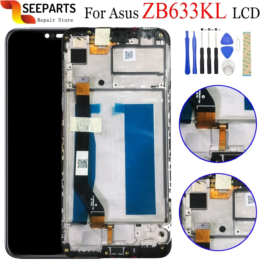 New For Asus Zenfone Max (M2) ZB633KL LCD Display Touch screen Digitizer Panel Assembly Replacement 6.26" For ASUS ZB633KL LCD
New For Asus Zenfone Max (M2) ZB633KL LCD Display Touch screen Digitizer Panel Assembly Replacement 6.26" For ASUS ZB633KL LCD