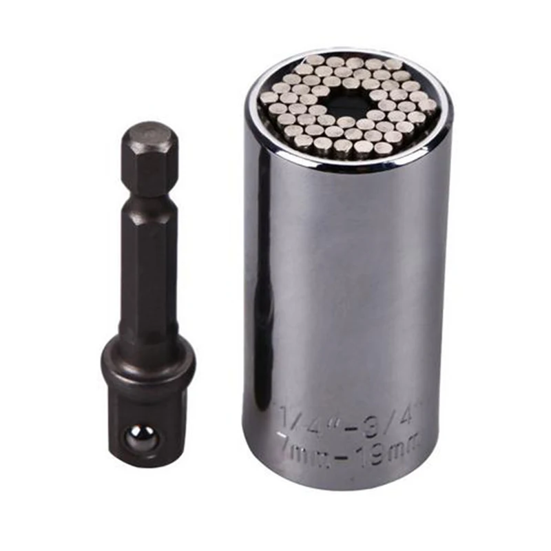1pc/1set 7-19mm 1/4"-3/4" Adjustable Torque Ratchet Universal Socket Wrench Hand Tool Spanner Wrench Power Drill Kit
1pc/1set 7-19mm 1/4"-3/4" Adjustable Torque Ratchet Universal Socket Wrench Hand Tool Spanner Wrench Power Drill Kit