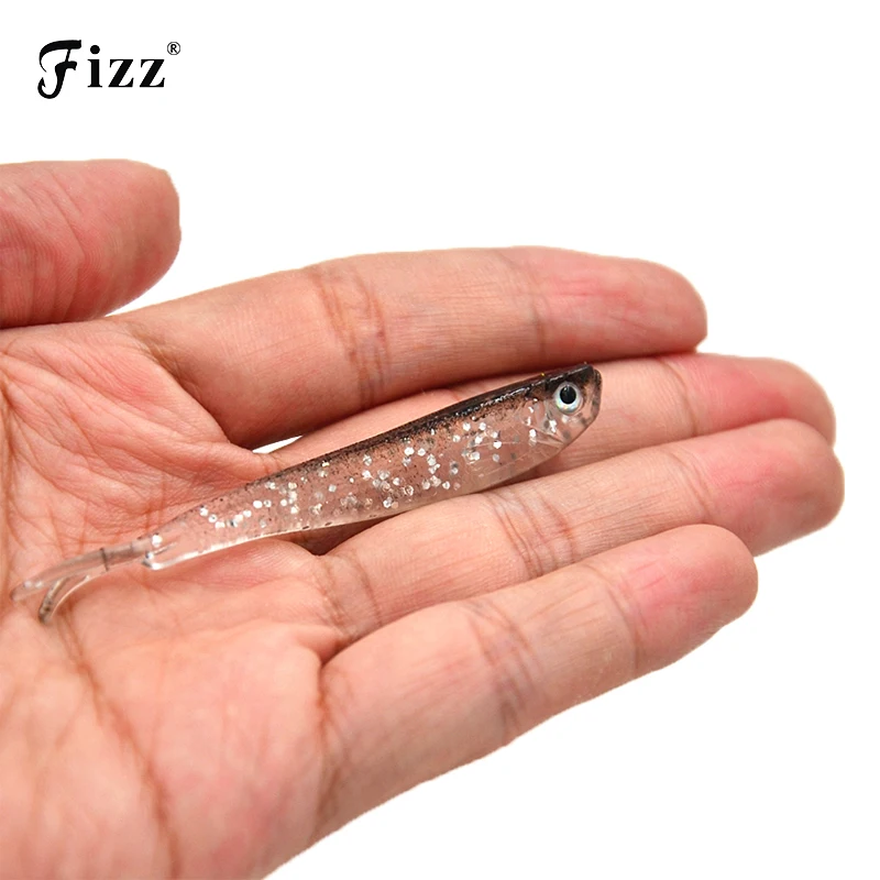 10Pcs 75mm 2.3g Artificial Gray Fish Soft Rubber Minnow Fishing Lure Freshwater Saltwater Fishing Bait Fishing Accessories
10Pcs 75mm 2.3g Artificial Gray Fish Soft Rubber Minnow Fishing Lure Freshwater Saltwater Fishing Bait Fishing Accessories
