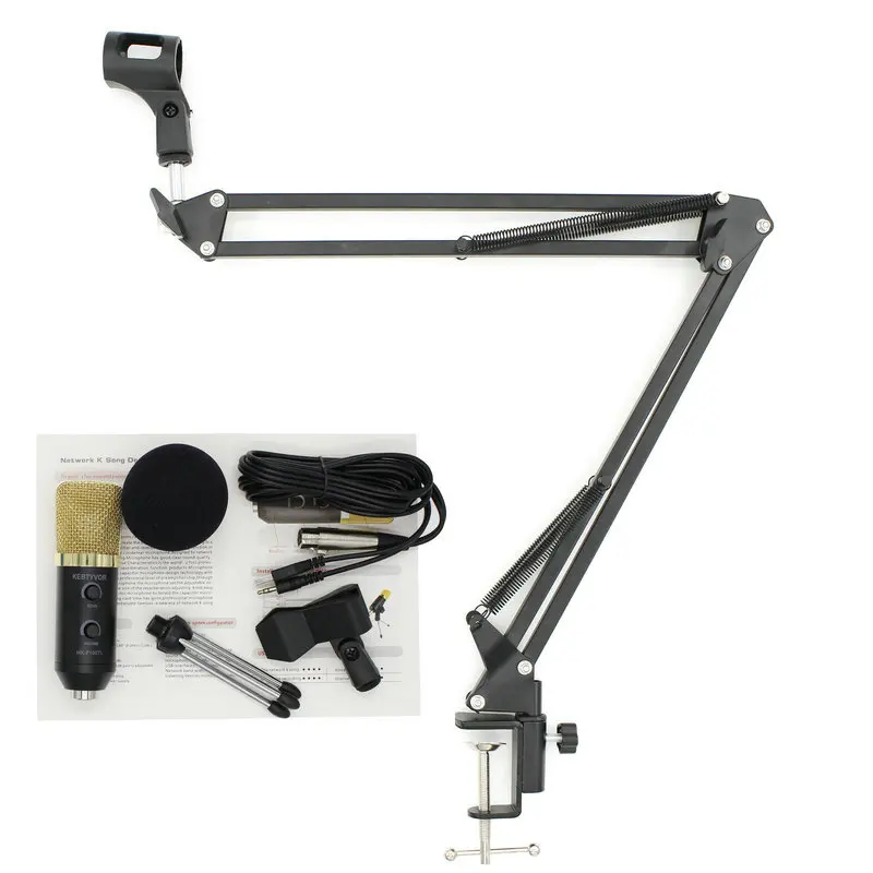 HOT! mikrofon upgraded MK-F100TL professional USB studio computer condenser microphone for video recording & Karaoke
HOT! mikrofon upgraded MK-F100TL professional USB studio computer condenser microphone for video recording & Karaoke