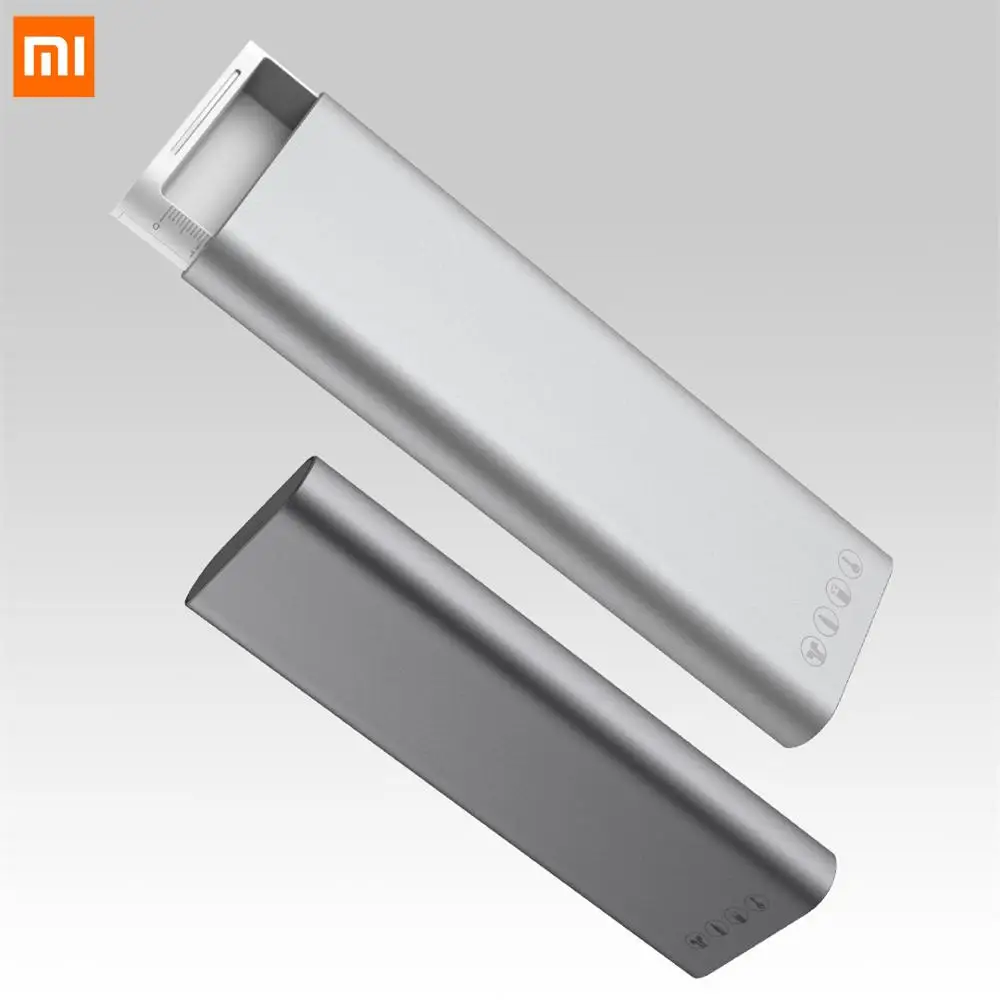 MI Mijia Miiiw Aluminum Alloy Pencil Case Stationery Box Press Pop-up Switch For Apple Pencil 2 Headphone Data Cable Storage Box
MI Mijia Miiiw Aluminum Alloy Pencil Case Stationery Box Press Pop-up Switch For Apple Pencil 2 Headphone Data Cable Storage Box