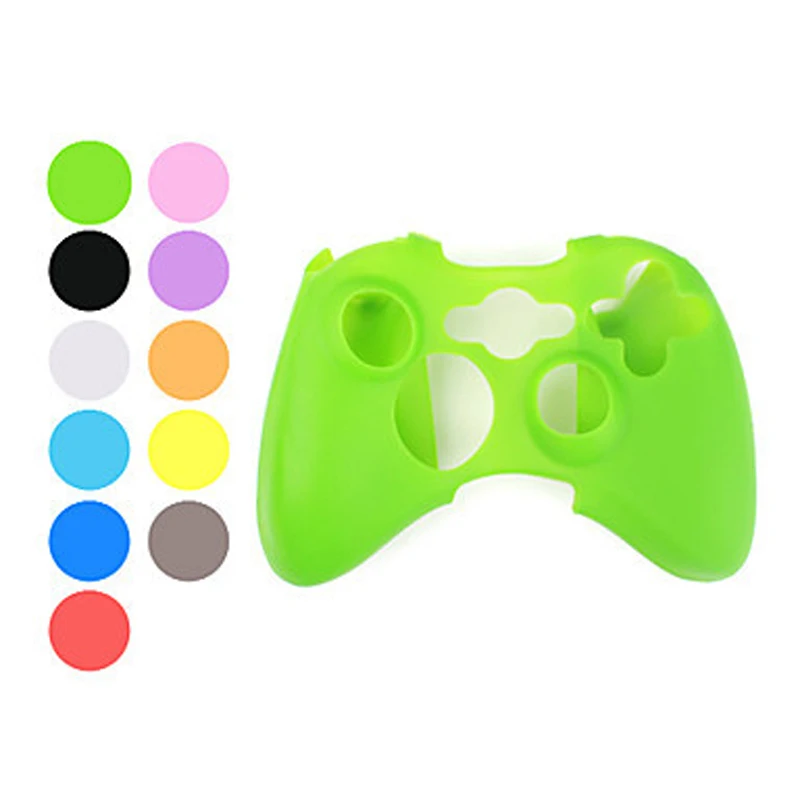 JIELI Crystal Transparent Solid Color Silicone Cover Skin Case For XBOX 360 Controller
JIELI Crystal Transparent Solid Color Silicone Cover Skin Case For XBOX 360 Controller