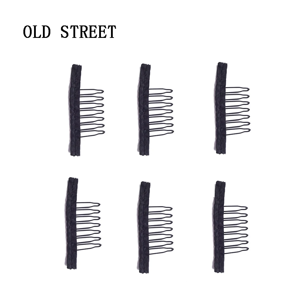 5pcs Wire Wig Combs For Wig Caps Black Color Anti-Rust Wig Clips Accessories Tools (Black, Wig Comb)
5pcs Wire Wig Combs For Wig Caps Black Color Anti-Rust Wig Clips Accessories Tools (Black, Wig Comb)
