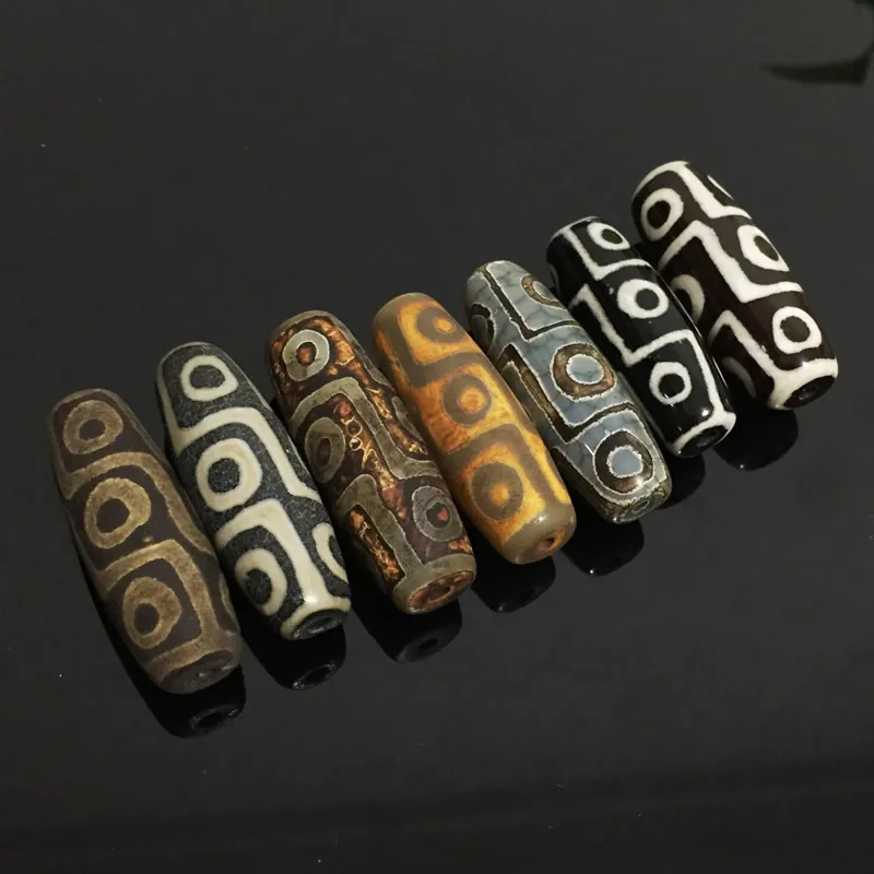 40mm Retro Nine-eyed Natural Tibetan Dzi Agates Beads DIY Jewelry Accessories Stone Beads Antique Agates Beads for Women Male
40mm Retro Nine-eyed Natural Tibetan Dzi Agates Beads DIY Jewelry Accessories Stone Beads Antique Agates Beads for Women Male