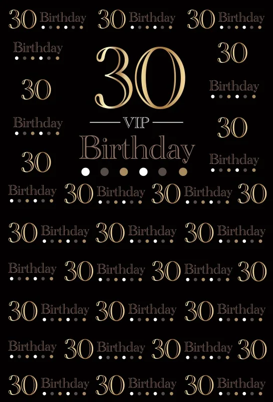 Laeacco 30th 50th Birthday Photography Black Backgrounds VIP Light Spots Portrait Scenic Photographic Backdrops For Photo Studio
Laeacco 30th 50th Birthday Photography Black Backgrounds VIP Light Spots Portrait Scenic Photographic Backdrops For Photo Studio