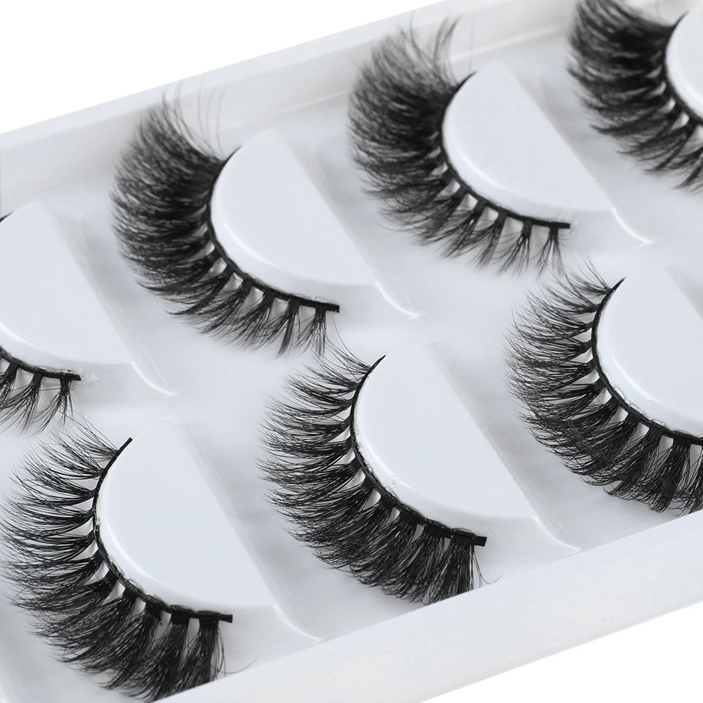 5 Pairs 3D Mink Hair False Eyelashes Makeup Cross Long Messy Fake Eye Lashes Extension Make Up Women Fashion Beauty Tools
5 Pairs 3D Mink Hair False Eyelashes Makeup Cross Long Messy Fake Eye Lashes Extension Make Up Women Fashion Beauty Tools