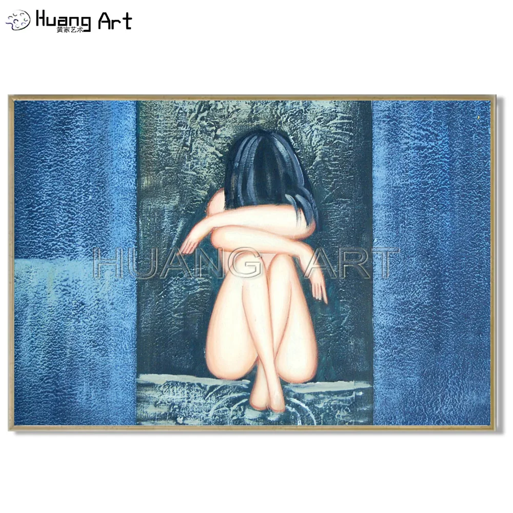 Hand Painted Wall Art Painting Home Decor the Female Nude on Canvas Diamond Painting Knife Hang Pictures Craft for Living Room
Hand Painted Wall Art Painting Home Decor the Female Nude on Canvas Diamond Painting Knife Hang Pictures Craft for Living Room