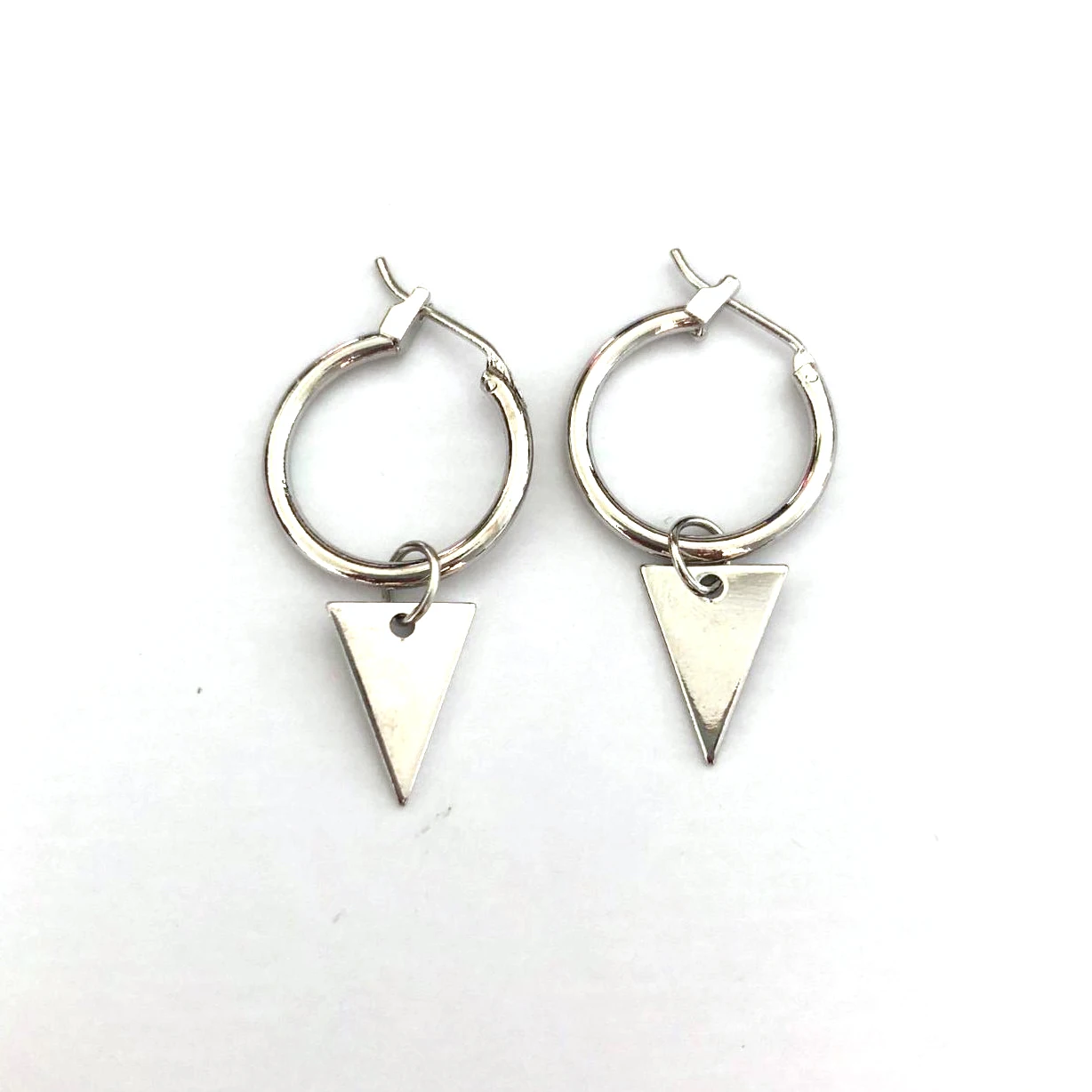 Hoop Earrings Small Charms Pendant Triangle Geometric Simple Minimalist Ear Jewelr Gold Silver Round Circle Hoop for Women 2018
Hoop Earrings Small Charms Pendant Triangle Geometric Simple Minimalist Ear Jewelr Gold Silver Round Circle Hoop for Women 2018