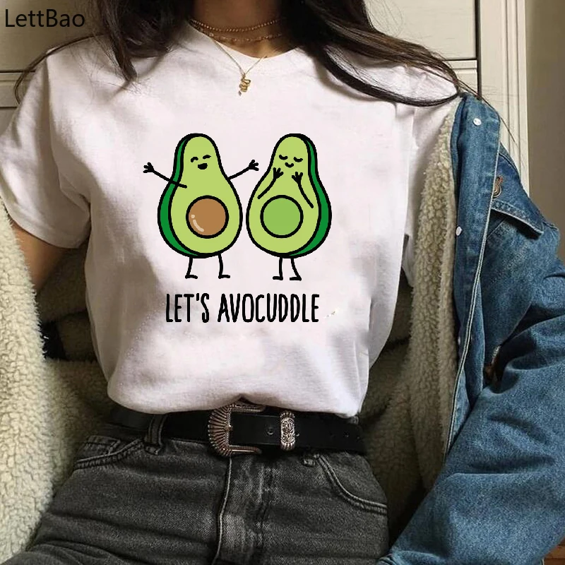 Avocado tshirt women summer 2019 fashion girl cotton short sleeve 90s harajuku kawaii vogue T shirt couple clothes plus size
Avocado tshirt women summer 2019 fashion girl cotton short sleeve 90s harajuku kawaii vogue T shirt couple clothes plus size