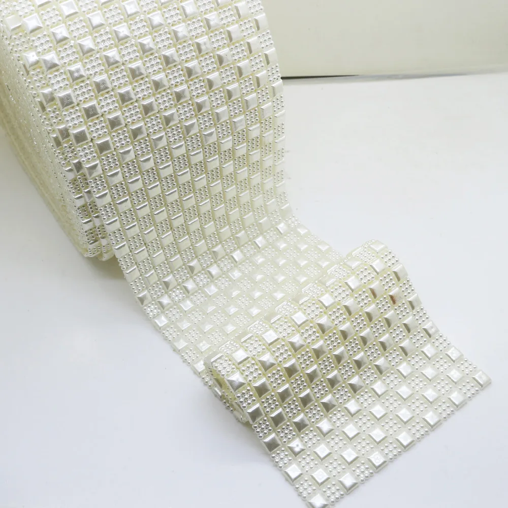 50cm Rows Imitation Pearl Mesh Ribbon Craft Ribbon Roll for Diy Gift Wrap Wedding Party Jewelry Dress Decoration
50cm Rows Imitation Pearl Mesh Ribbon Craft Ribbon Roll for Diy Gift Wrap Wedding Party Jewelry Dress Decoration