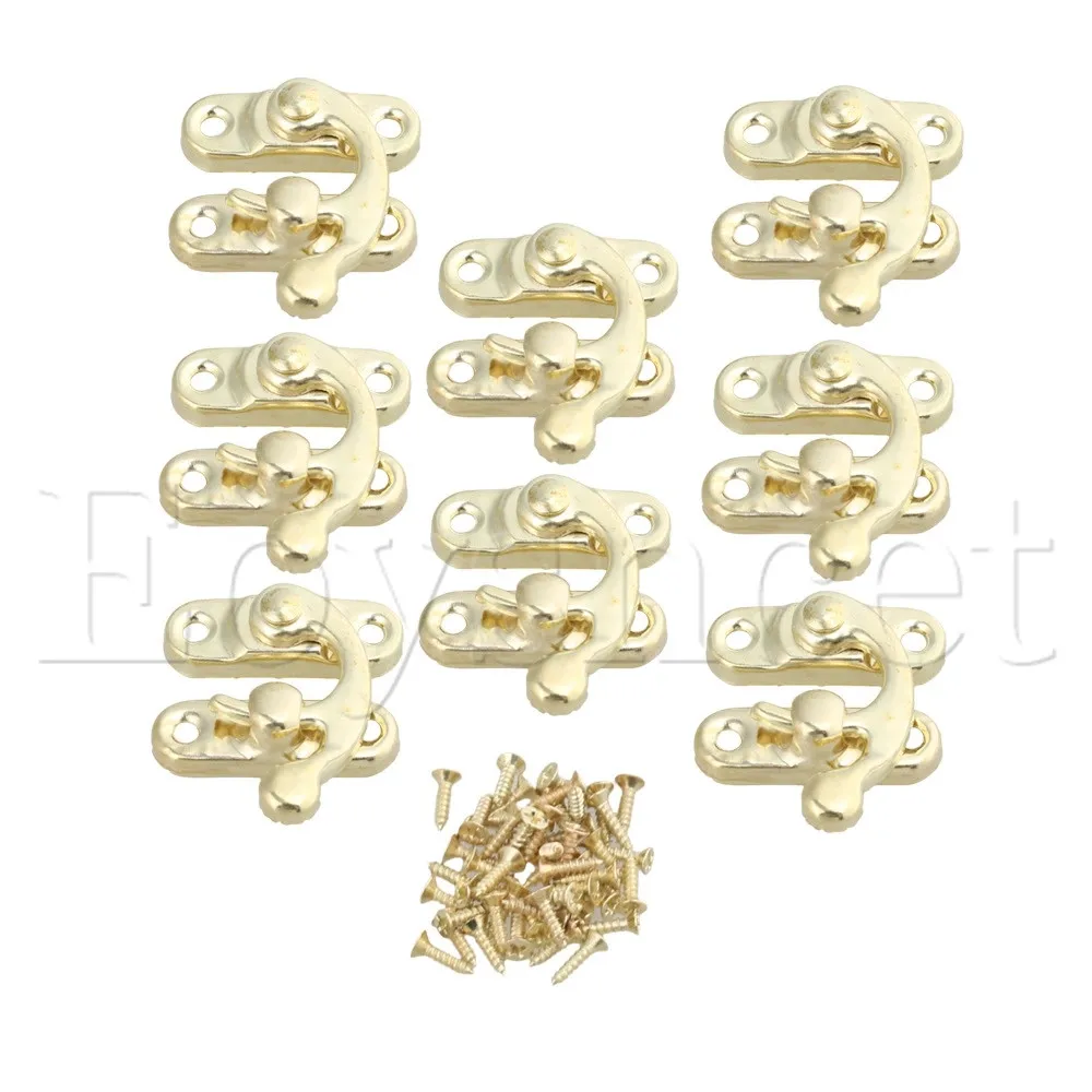 8pcs Yellow Vintage 2.8x3.2cm Padlock Hasp Hook Horns Jewelry Box Buckle Lock 
8pcs Yellow Vintage 2.8x3.2cm Padlock Hasp Hook Horns Jewelry Box Buckle Lock